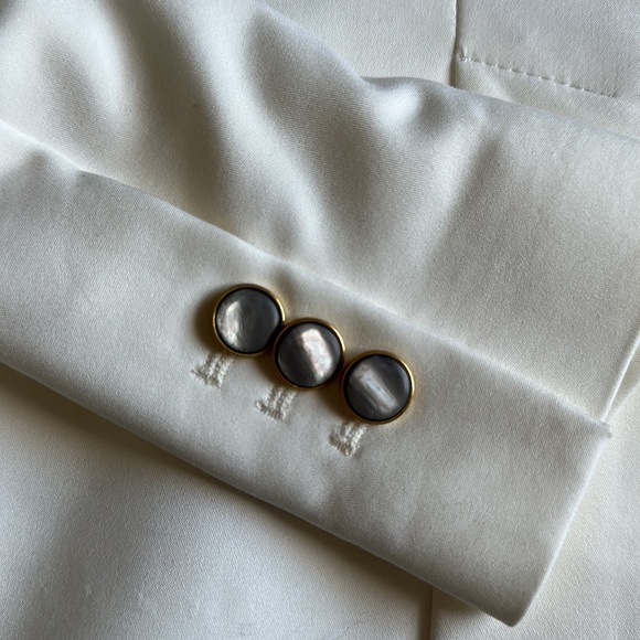 Zara cream colour one button blazer. Size small. - Picture 5 of 5